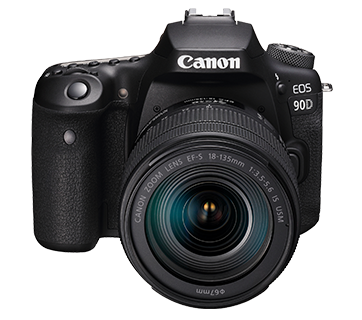 Interchangeable Lens Cameras - EOS 90D (EF-S18-135mm f/3.5-5.6 IS